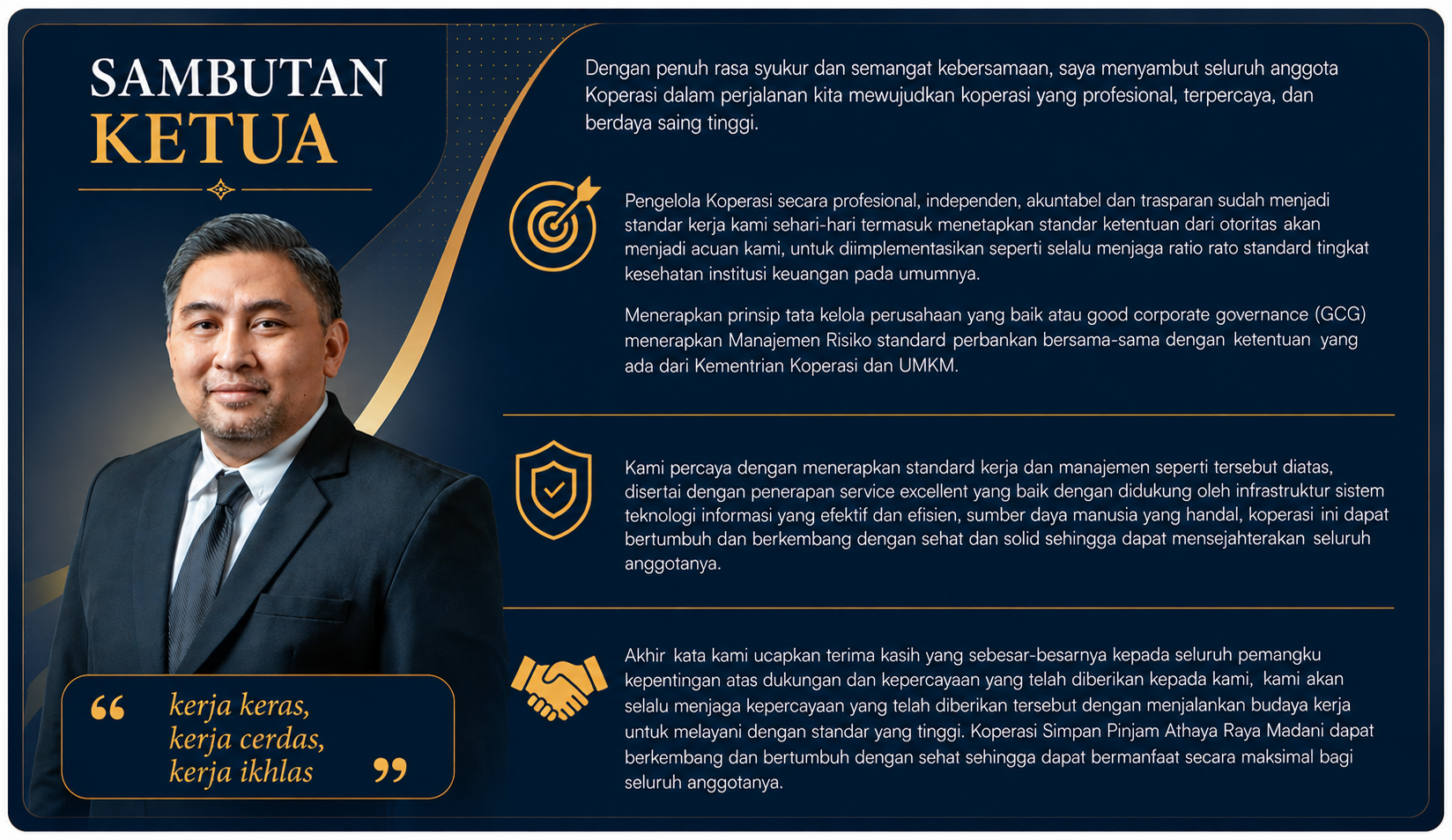 Sambutan Ketua